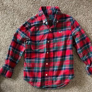 Vineyard Vines Plaid Kids Shirt